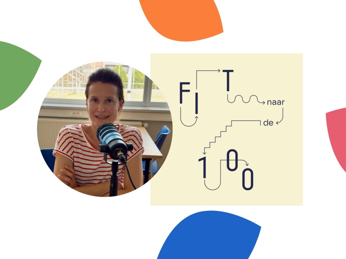 Fit naar de 100 podcast met Sanne Stegen: Onderzoek naar gezond ouder worden, van hersenfitness tot leven aan de kust